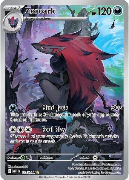 Zoroark - 143/086 - FOIL ★ SV: White Flare 143/086