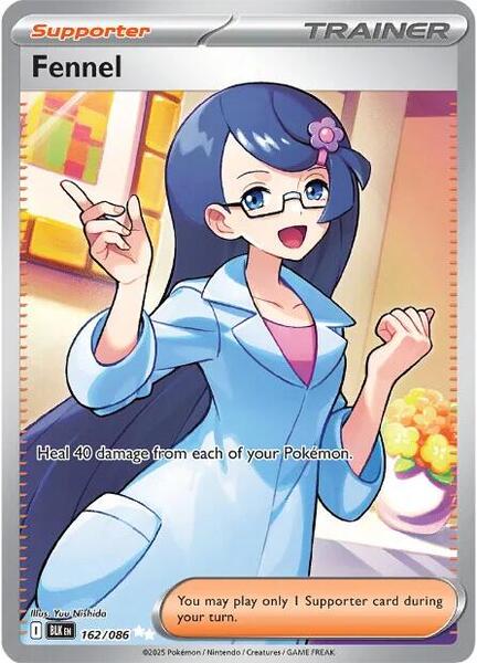 Fennel - 162/086 - FOIL ★ SV: Black Bolt 162/086