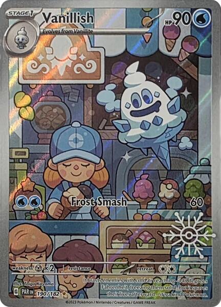 Vanillish - 190/182 (Holiday Calendar) - FOIL ★ Miscellaneous Cards & Products 190/182