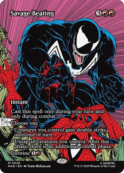 Savage Beating (Borderless) - Marvel Universe Eternal-Legal 26
