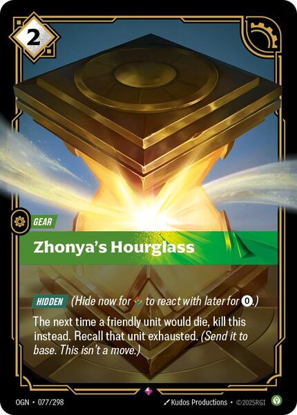 Zhonya's Hourglass — OGN
