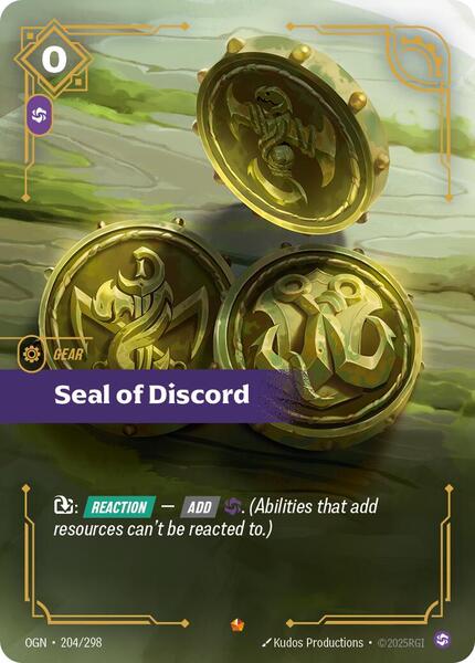 Seal of Discord — OGN