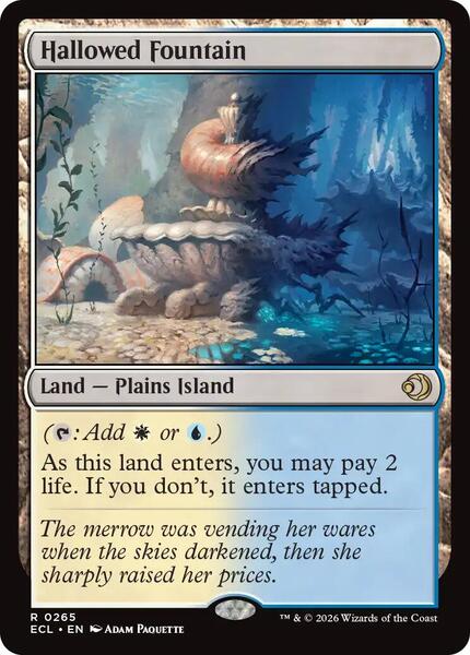 Hallowed Fountain - Lorwyn Eclipsed 265