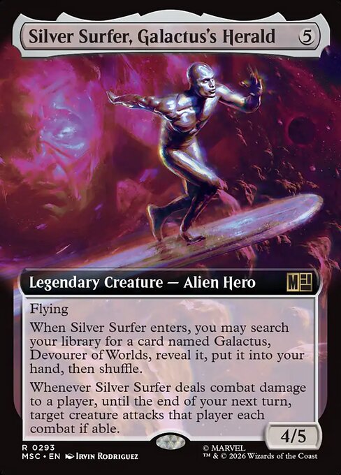 Silver Surfer, Galactus's Herald — MSC