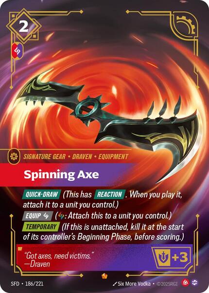 Spinning Axe — SFD