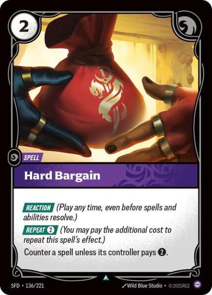 Hard Bargain — SFD