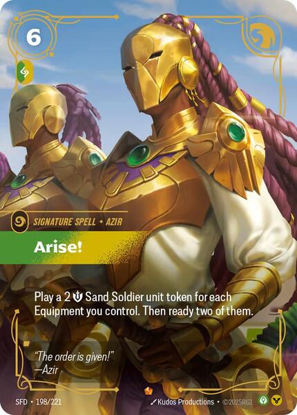 Arise! - FOIL ★ Spiritforged 198/221
