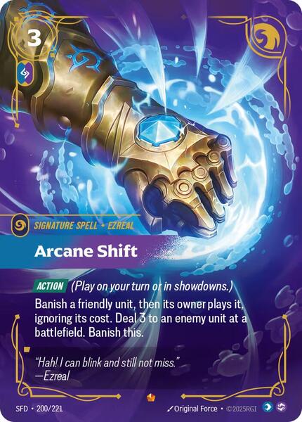 Arcane Shift — SFD