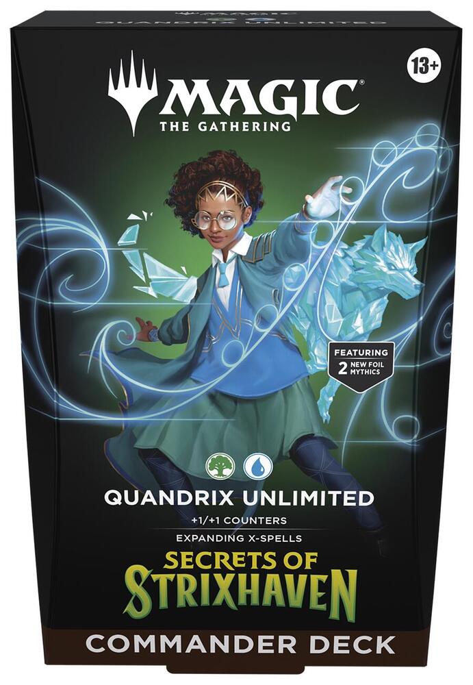 MTG: Secrets of Strixhaven Commander Deck - Quandrix Unlimited