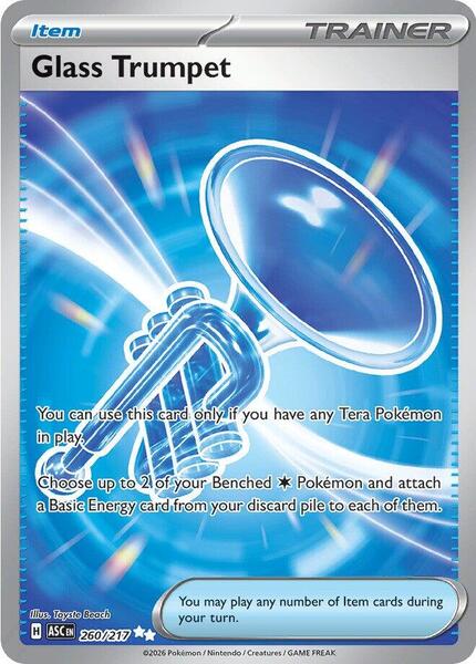 Glass Trumpet - 260/217 - FOIL ★ ME: Ascended Heroes 260/217