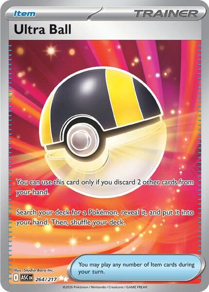 Ultra Ball - 264/217 - FOIL ★ ME: Ascended Heroes 264/217