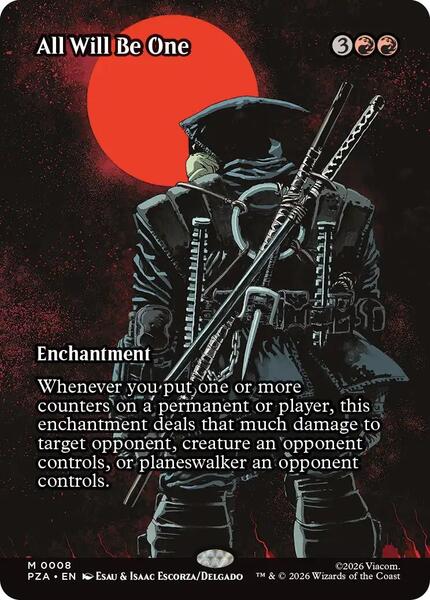 All Will Be One (Borderless) - Teenage Mutant Ninja Turtles Source Material 8 (JP)