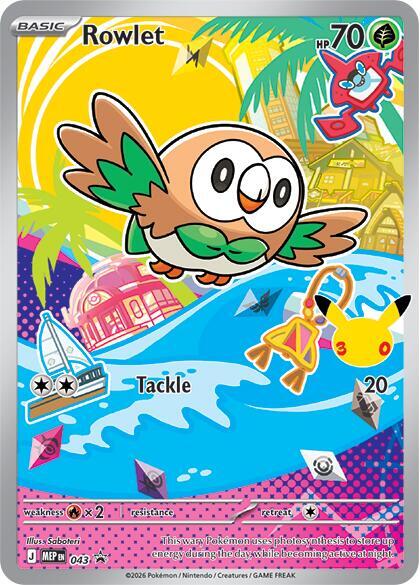 Rowlet - 043 — MEP