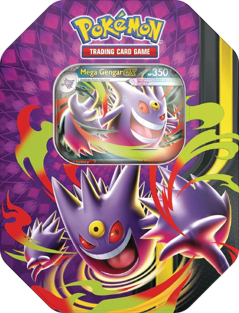 Mega Moonlit Tin [Mega Gengar ex] - Miscellaneous Cards & Products (MCAP)