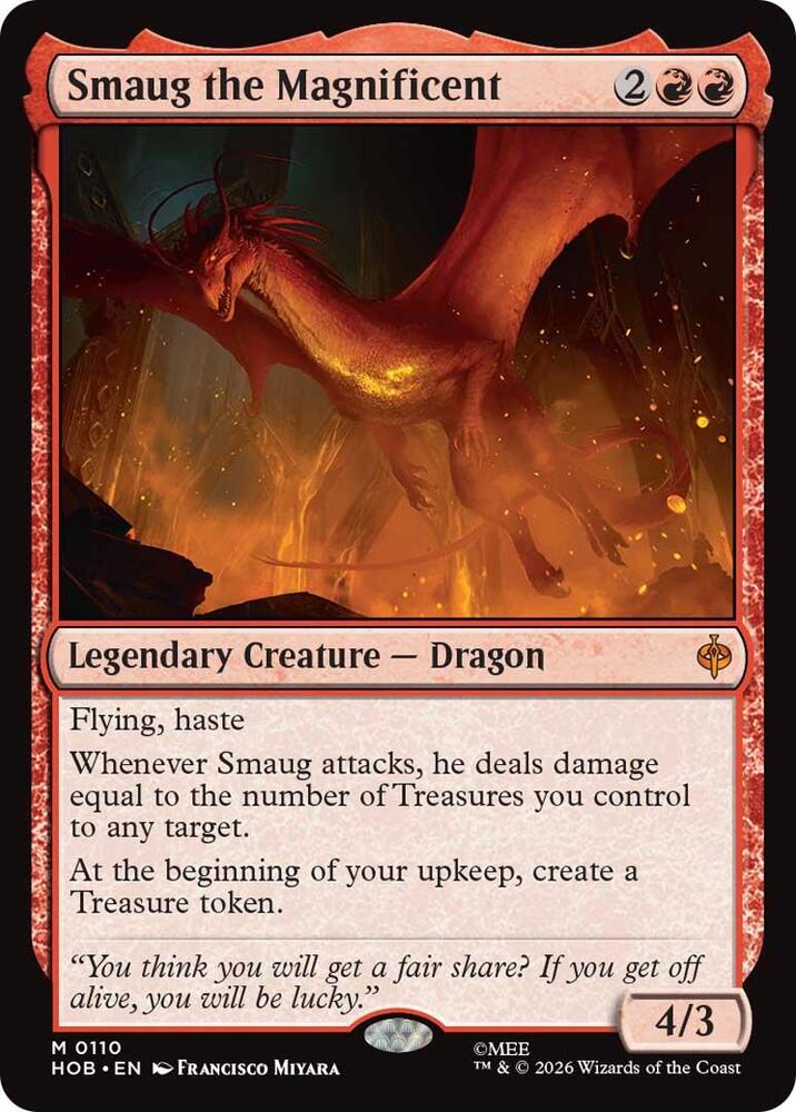 Smaug the Magnificent - The Hobbit 110