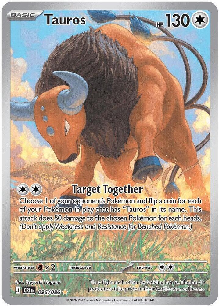 Tauros - 096/086 — CRI (Lightly Played)