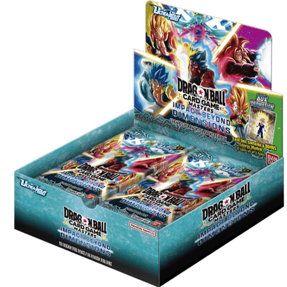 Dragon Ball Super Masters: Impact Beyond Dimensions Booster Box