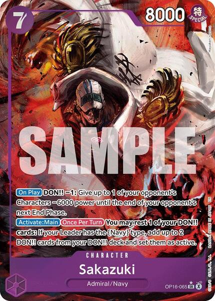Sakazuki (Alternate Art) — OP16