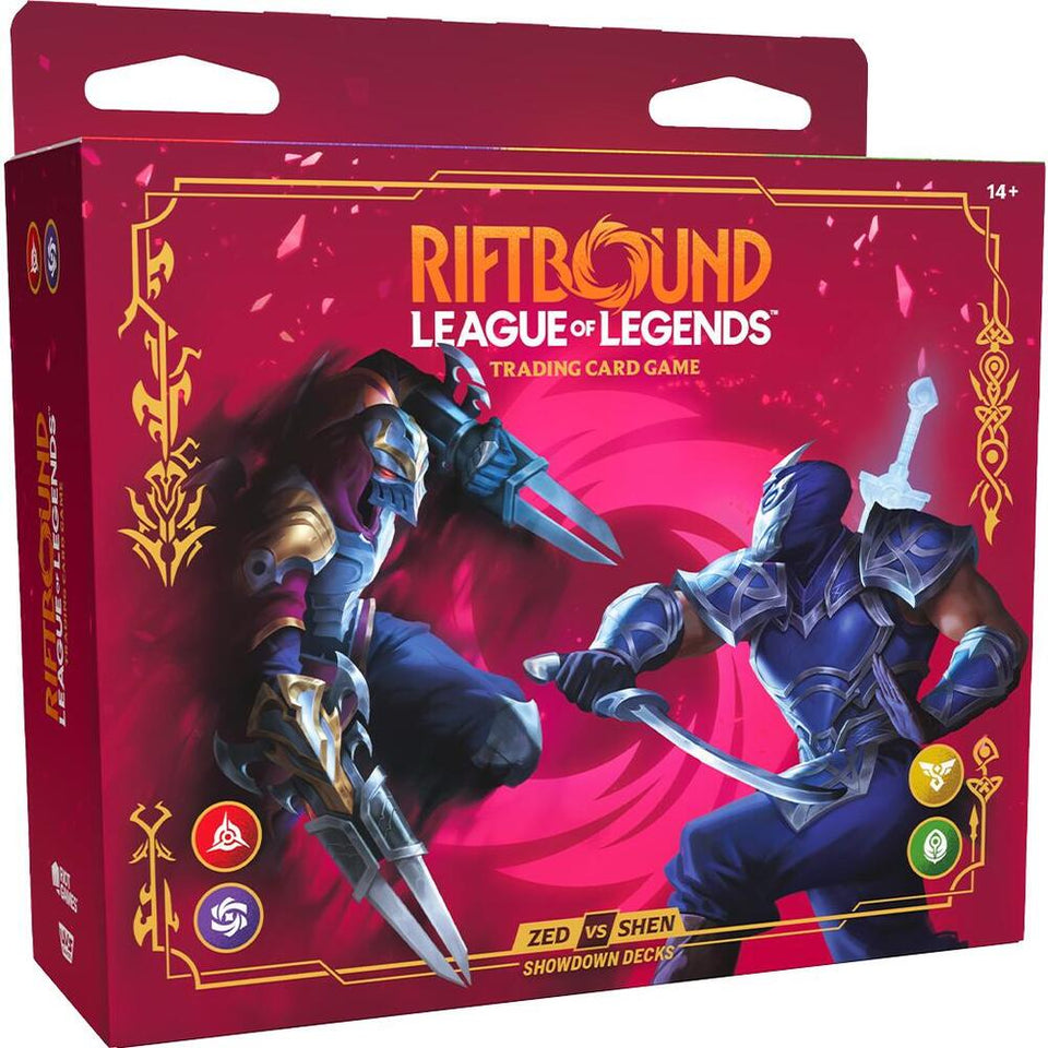 Riftbound: League of Legends - Vendetta Showdown Decks: Zed vs Shen