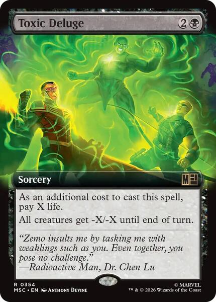 Toxic Deluge (Extended Art) — MSC