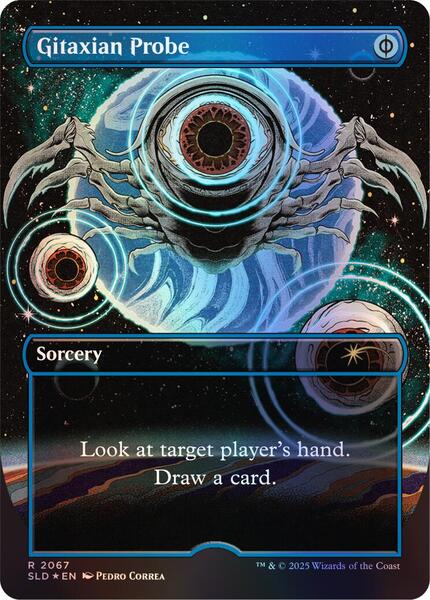 Gitaxian Probe (2067) (Rainbow Foil) - FOIL ★ Secret Lair Drop Series 2067