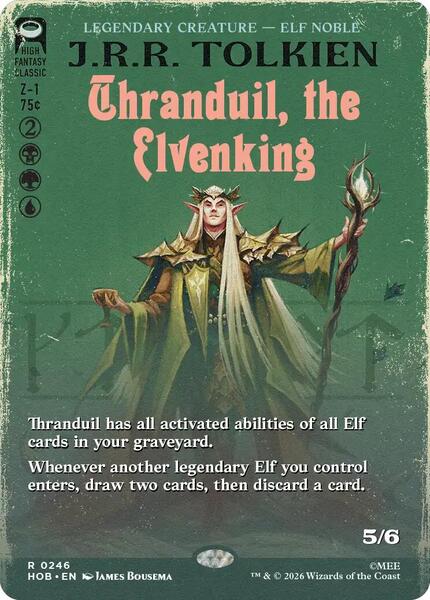 Thranduil, the Elvenking (Borderless) - The Hobbit 246 (JP)