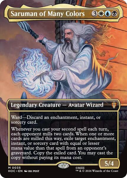 Saruman of Many Colors (Borderless) - The Hobbit: Eternal-Legal 35