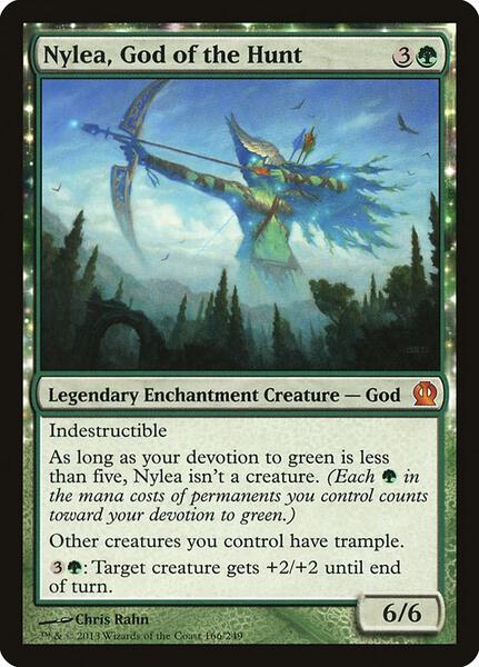 Nylea, God of the Hunt - Theros 166