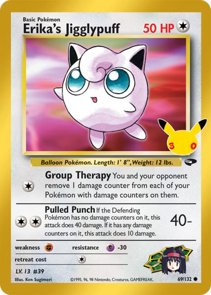 Erika's Jigglypuff - FOIL ★ ME: 30th Celebration Classic Collection 69/132