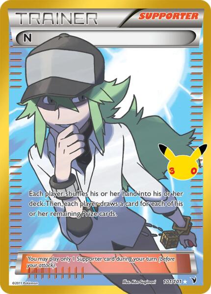 N - FOIL ★ ME: 30th Celebration Classic Collection 101/101