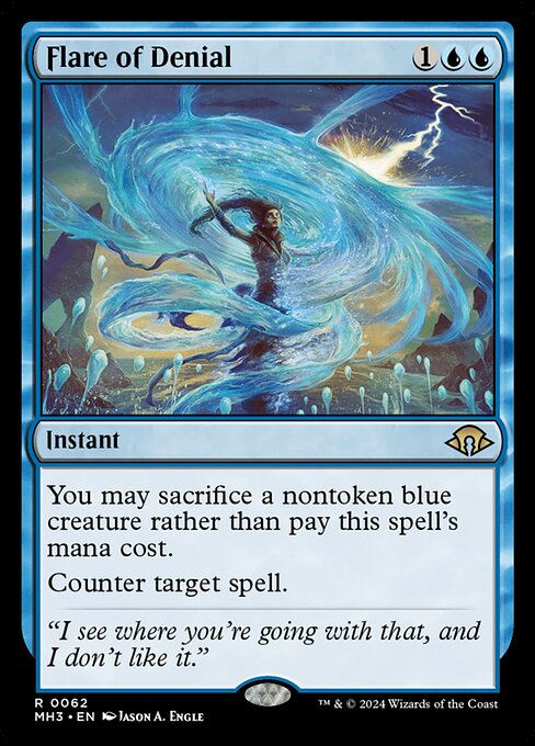 Flare of Denial - Modern Horizons 3 MH3 0062 R (2024; Jason A. Engle)
