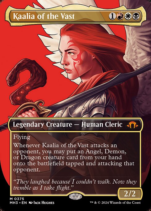 Kaalia of the Vast - MH3 0375 M (borderless profile)