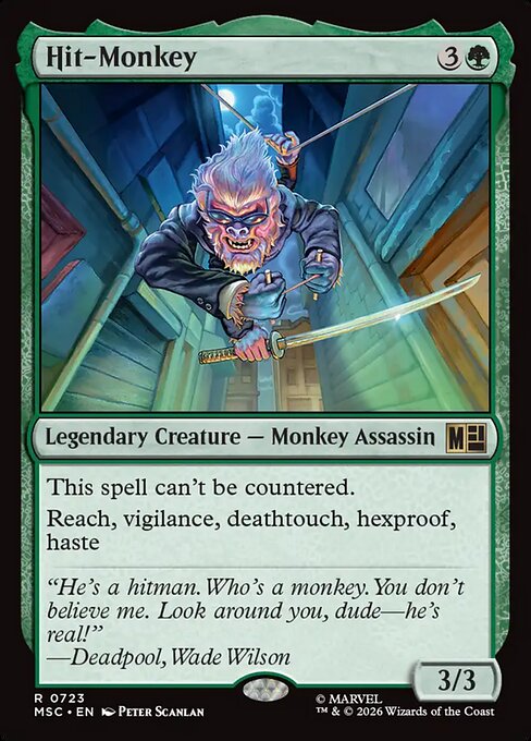 Hit-Monkey - Marvel Super Heroes Commander MSC 723 (2026)