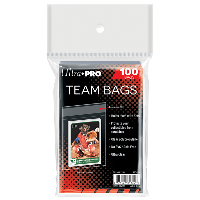 Ultra Pro: Team Bags Resealable Sleeves