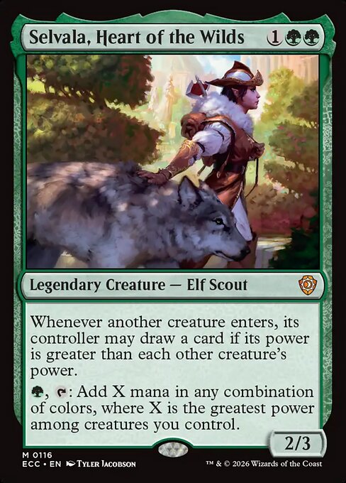 Selvala, Heart of the Wilds — ECC