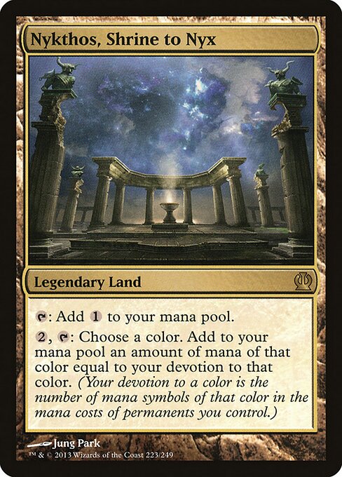 Nykthos, Shrine to Nyx - Theros THS 223/249
