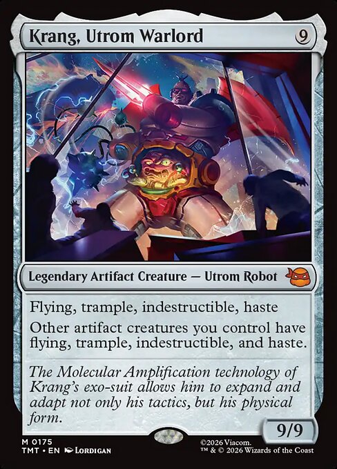 Krang, Utrom Warlord - Teenage Mutant Ninja Turtles TMT 0175 M