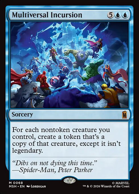 Multiversal Incursion - Marvel Super Heroes