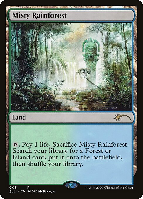 Misty Rainforest - SLU 005 R (Secret Lair Ultimate Edition)