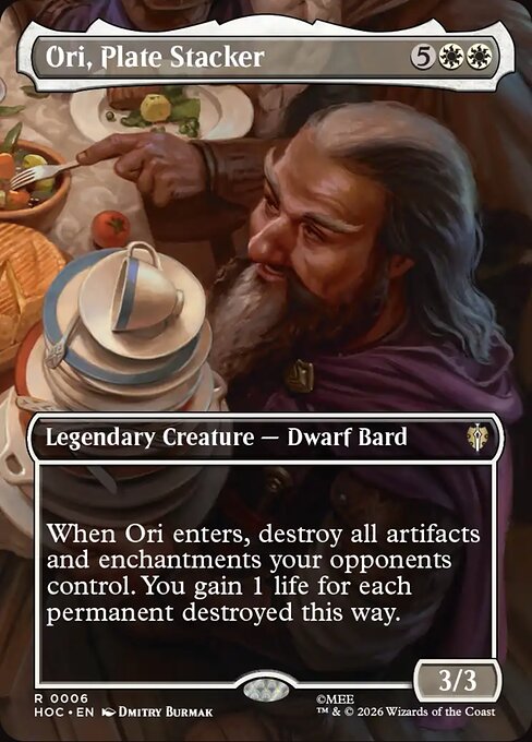 Ori, Plate Stacker (Borderless) - The Hobbit Eternal