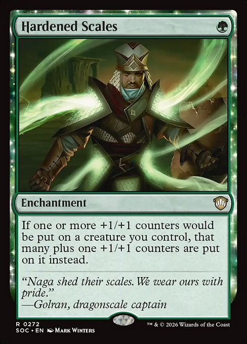 Hardened Scales — SOC (Near Mint)