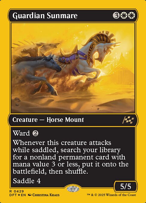 Guardian Sunmare (First-Place Foil) - Aetherdrift