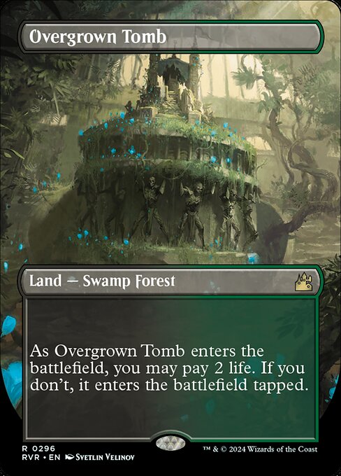 Overgrown Tomb - Ravnica Remastered RVR 0296 R (2024; Svetlin Velinov)