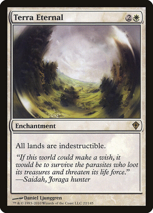 Terra Eternal - Worldwake WWK 22/145 (2010; Daniel Ljunggren)