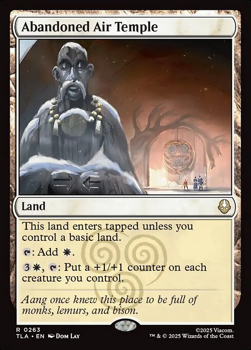 Abandoned Air Temple - FOIL ★ Prerelease Cards 263
