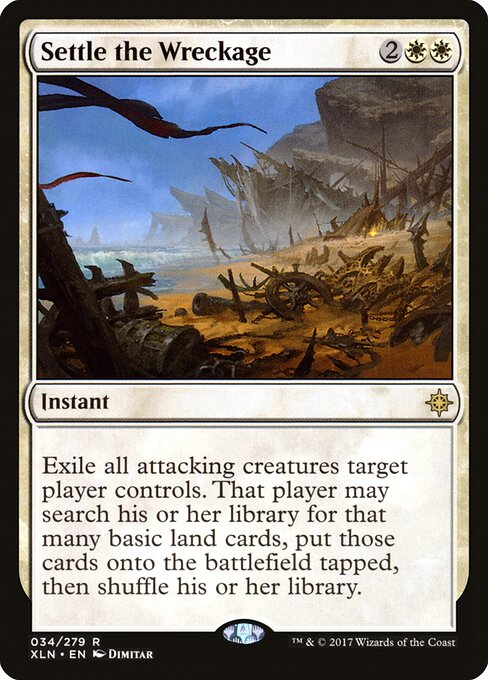 Settle the Wreckage - FOIL ★ Prerelease Cards 34