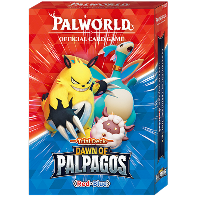 Palworld OCG: Dawn of Palpagos Trial Deck - Red & Blue