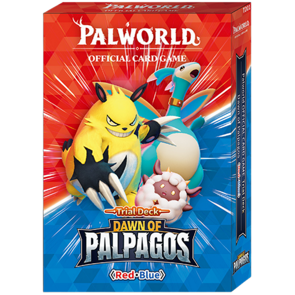 Palworld OCG: Dawn of Palpagos Trial Deck - Red & Blue