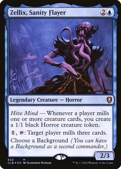 Zellix, Sanity Flayer - Commander Legends: Battle for Baldur's Gate (CLB) 652