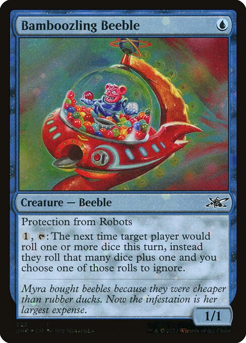 Bamboozling Beeble (Galaxy Foil) - Unfinity